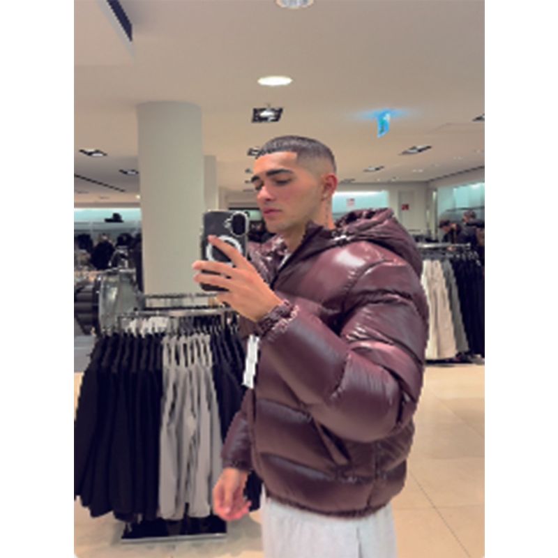 Herrenkleidung mit Kapuze und Baumwollpolsterung für Herbst und Winter, lässige wattierte Jacken, Outdoor-Baumwolljacken für Herren._voghion.com