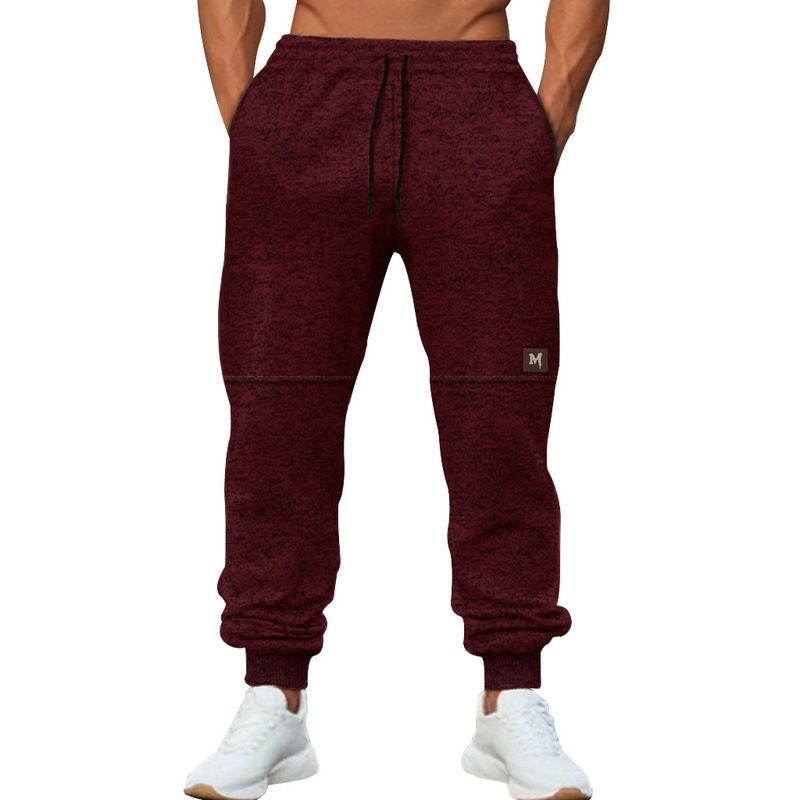 Retro-Jogginghose für Herren – Winterhose aus Jacquard mit elastischen Bündchen und verstellbarem Kordelzug (S-3XL, 4 traditionelle Farben)_voghion.com