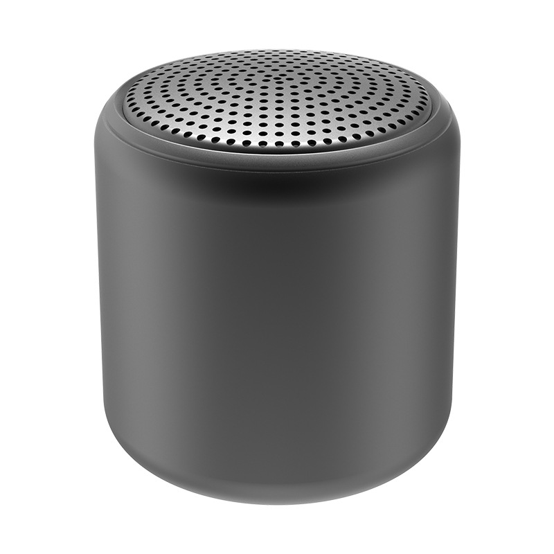 2024 New Macaron Metal Speaker Gift Mini Bluetooth Circular Subwoofer Outdoor Convenient_voghion.com