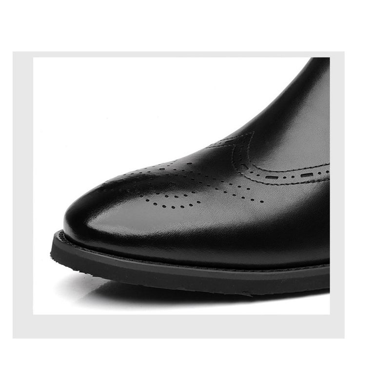 England Short Boots Padded Cloth Martin Large Size Men's Boots_voghion.com