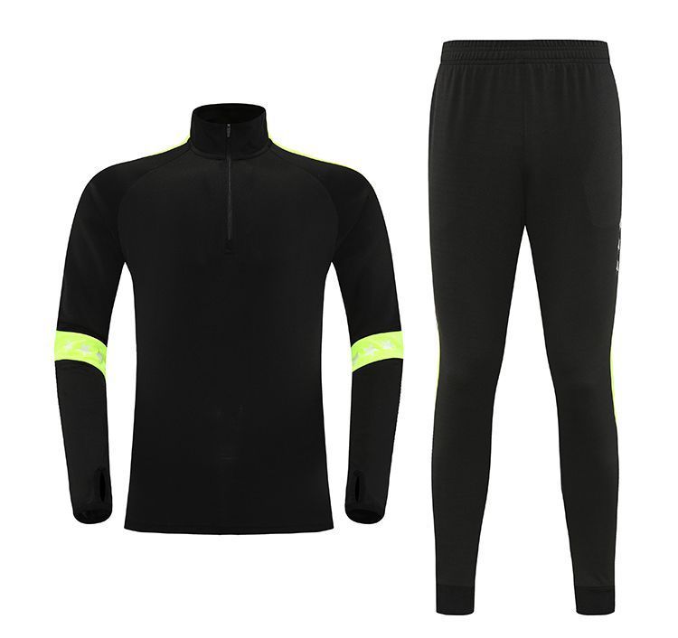 Herbst Winter Half-Zip Jacke Langarm Kinder Trainingsanzug Jungen Fußball Uniform Sportswear Performance Outfit_voghion.com