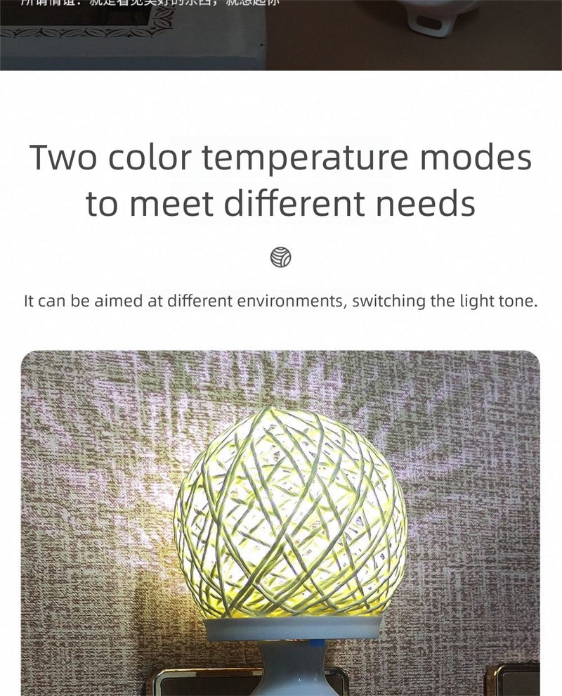 Internet Celebrity Table Night Light Dual Adjustable Color Changing Bedroom Bedside Socket Energy-saving Baby Feeding_voghion.com