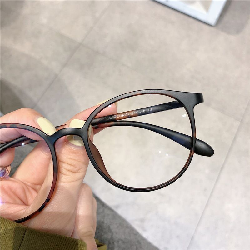 Nowości Modne okrągłe okulary blokujące niebieskie światło Minus Okulary damskie męskie Przezroczyste Klasyczne okulary korekcyjne Dioptrie_voghion.com