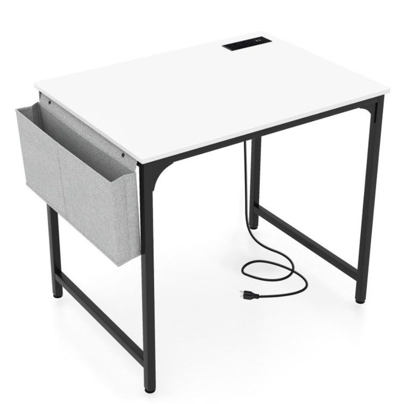 Office Phone Home Storage 32 Desk Bag With Hook Station Inch And Charging_voghion.com
