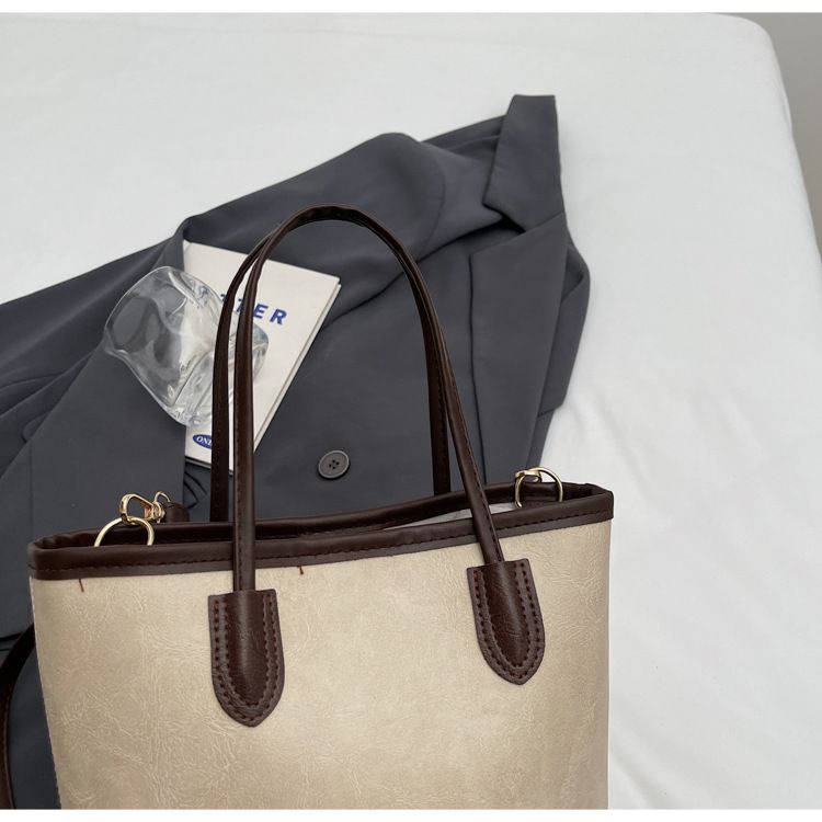 Borsa a secchiello da donna, alla moda, per andare al lavoro, da viaggio, grande capacità, a tracolla_voghion.com