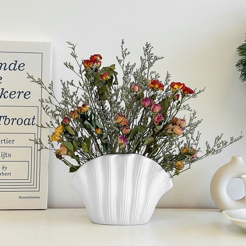 Modern Enkel Kreativ Vas Skrivbordsdekorationer Vardagsrum Blomsterarrangemang High End TV-skåp Entrédekorationer_voghion.com