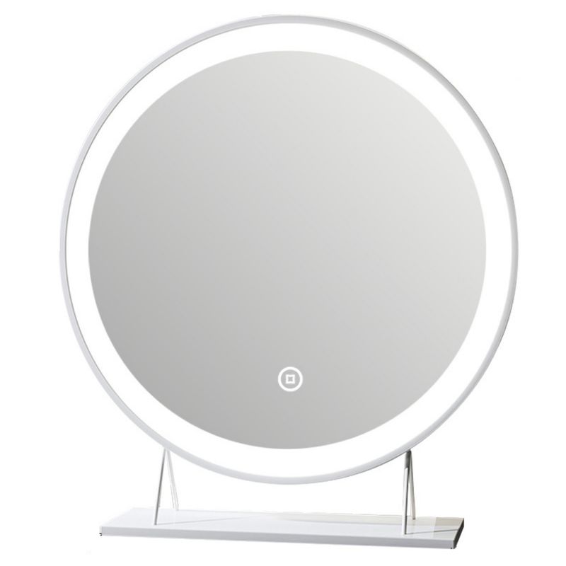 Meykoers Round Hollywood Make Up Mirror LED Lights Dressing Table Vanity Mirror_voghion.com