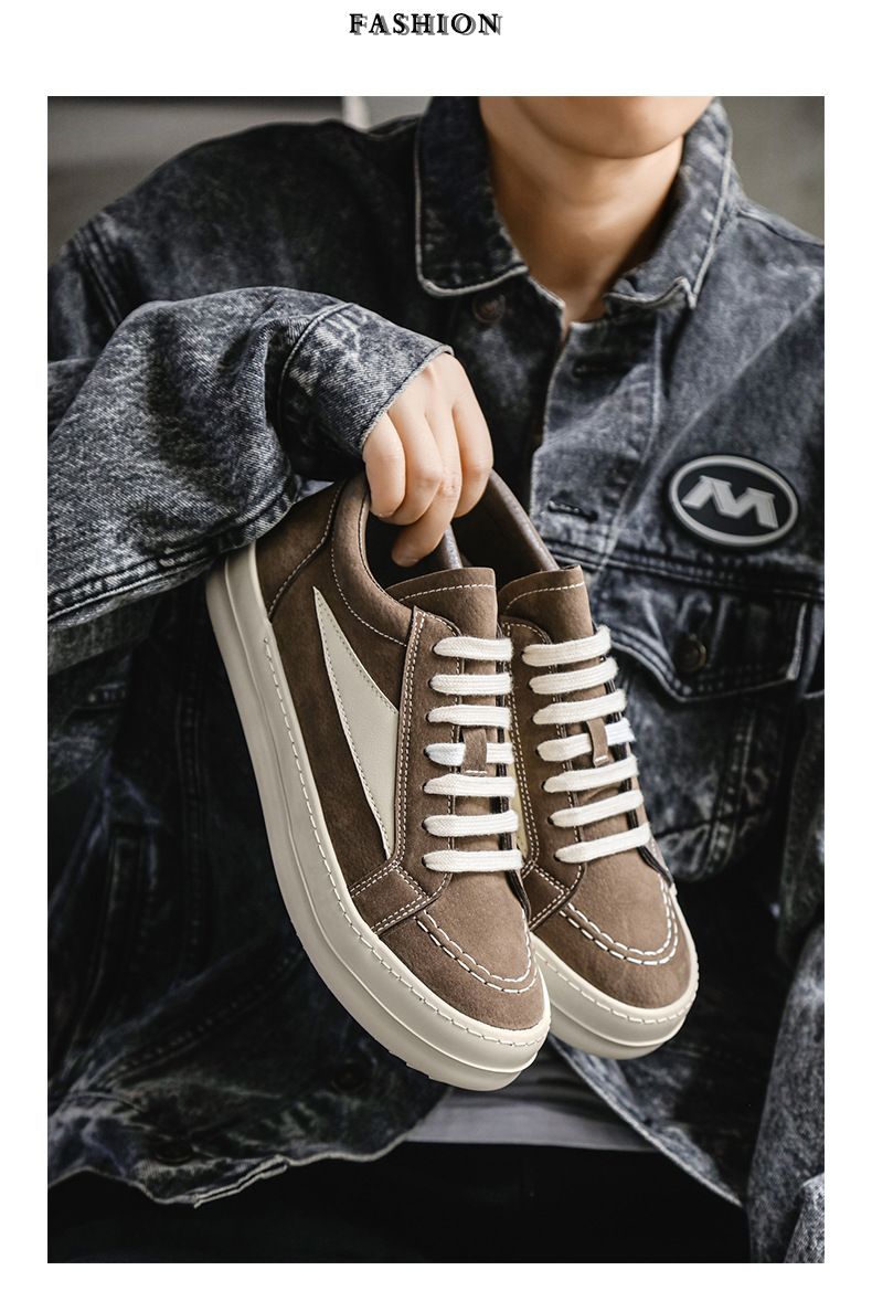 Häreschong Stil Nisch High Street Moud Mark Häreschong Trendy Sport Lieder Villfälteg Casual Turnschong Männer X163_voghion.com