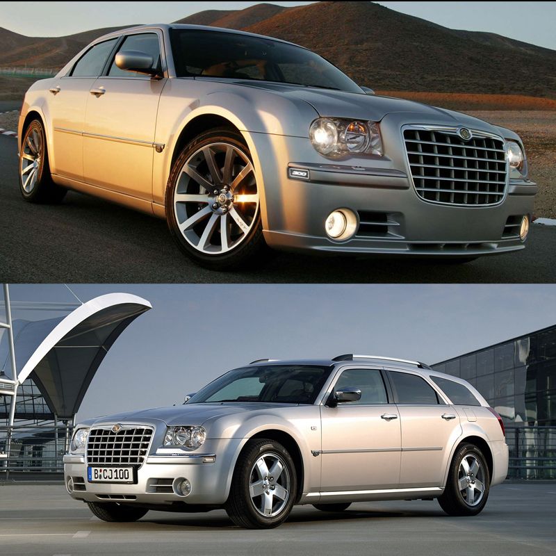 Per Chrer 300C 3D Optic 300 LED Gruppo luci di posizione laterali Indicatori di direzione Luci di parcheggio 2005-2010_voghion.com