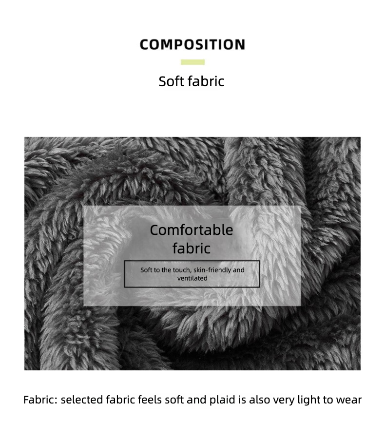 2025 Herfst Winter Fleece Warme Wollen Trui Jas Casual Capuchon Cardigan_voghion.com