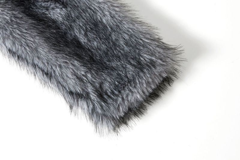 Cappotto in pelliccia sintetica di lusso da donna, giacca blazer oversize a maniche lunghe con revers a lancia, capospalla invernale alla moda_voghion.com