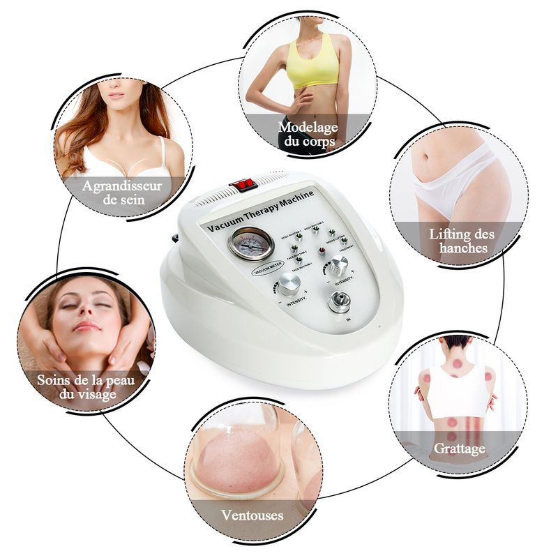 Vakuummassage Gesiichtslifting Schéinheetsmaschinn Broschtvergréisserungsmaschinn Pompelbechermassagegerät Kierperformung Hënnerliftinggerät_voghion.com