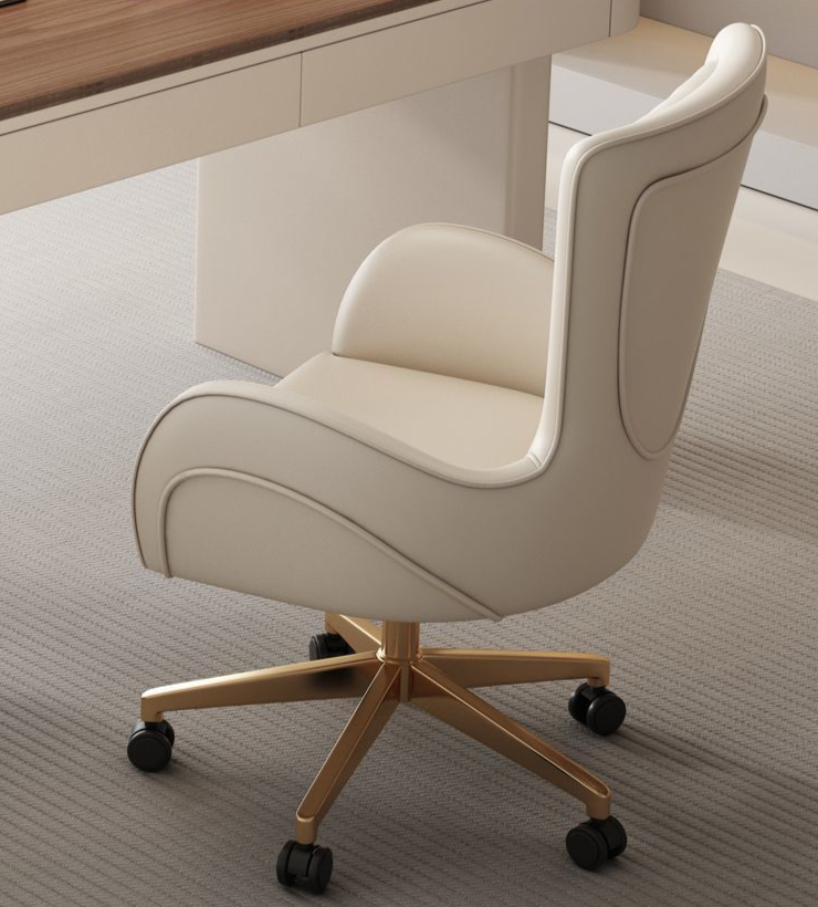 Nogueira Madeira Maciça Leve Luxo Moderno Minimalista Sensação de Alta Qualidade Casa Estudo Sala de Estar Computador Estação de Trabalho Mesa de Escritório_voghion.com