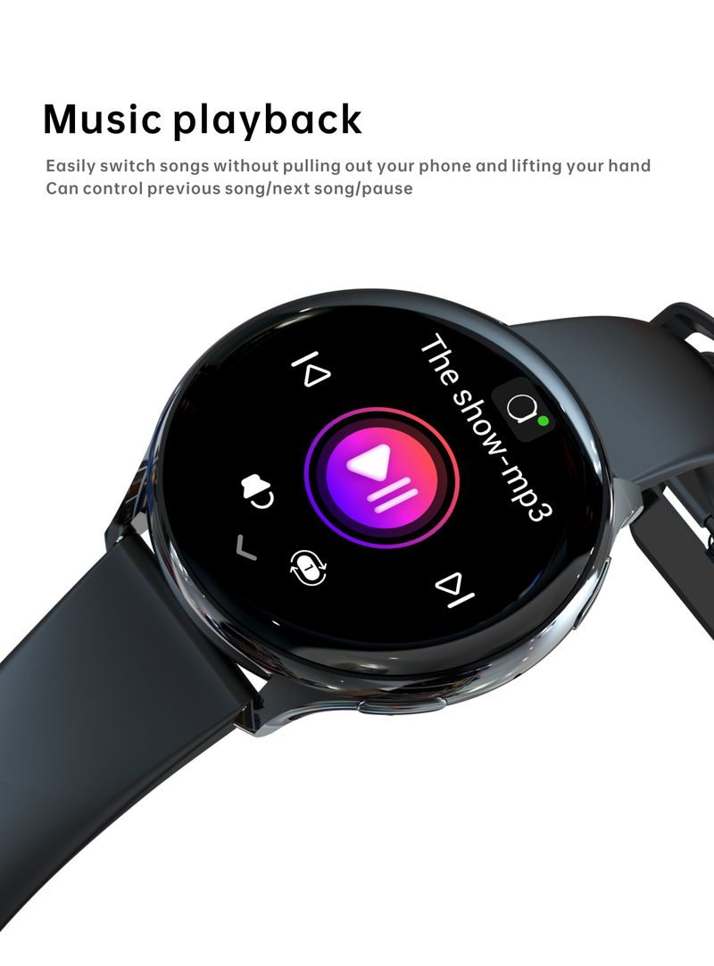 Nova pametna ura Bluetooth Call Watch 360*360 po meri, ženske, moške, športna, pametna ura s sledilnikom srčnega utripa Fiess G35_voghion.com