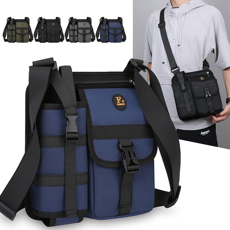 Borsa a tracolla da uomo, nuova, casual, da viaggio, con tracolla singola, resistente, impermeabile, con ombrello, alla moda_voghion.com