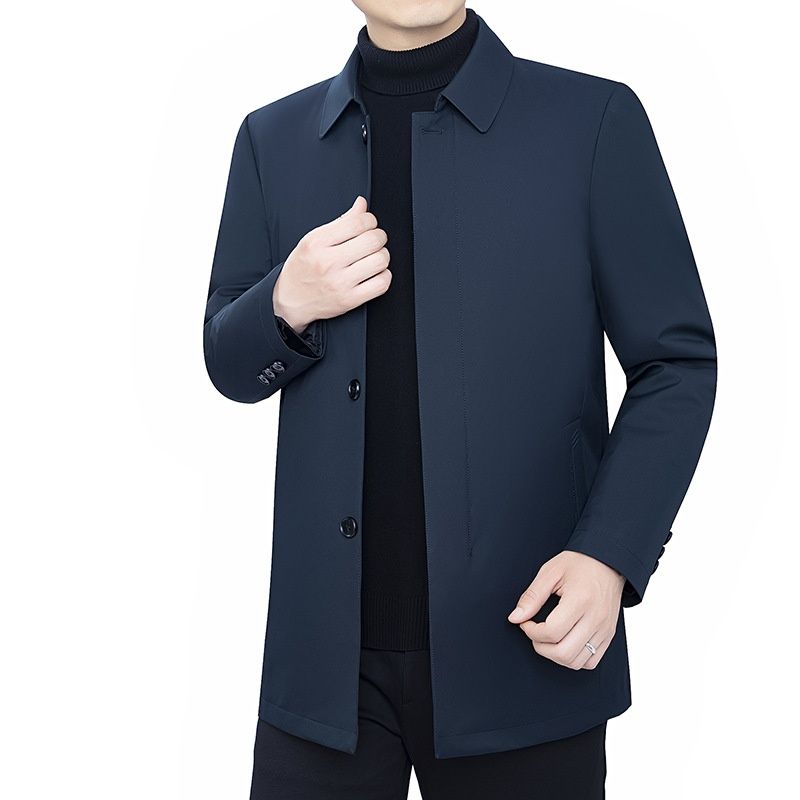 Lunar Apex 2023 Winter New Men's Short Lightweight Thickened Cold-Proof Coat For Young And Middle-Aged Men Casual Duck Down Jacket_voghion.com