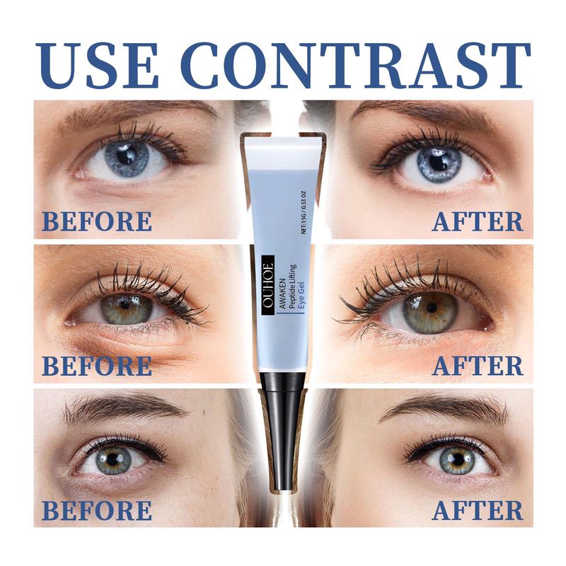 Ouhoe Firming Eye Gel, Anti-Wrinkle, Light Up Fine Lines And Dark Circles Under Eyes Firming And Hydrating Moisturizing Gel_voghion.com