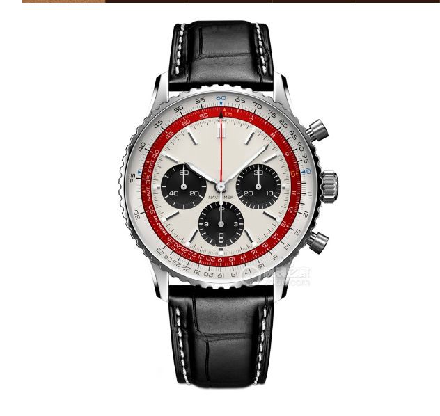 2023 Men's Six Needle High Quality Timing Quartz Steel Band Centennial Watch_voghion.com