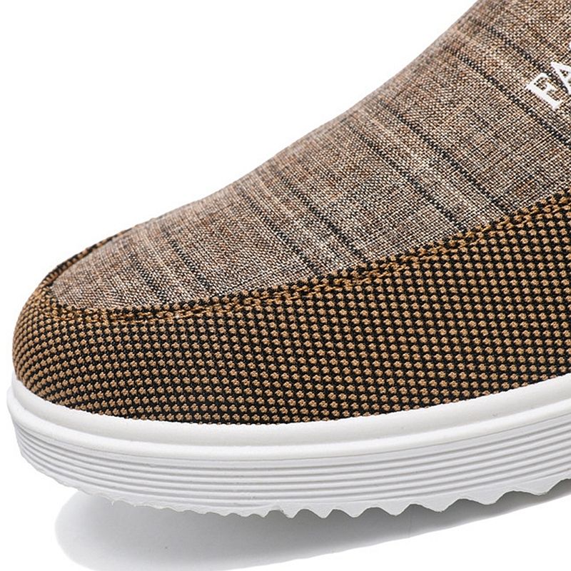 SHLIANG Herrenschuhe aus weichem Segeltuch, Penny-Loafer, Slipper, Freizeitschuhe, bequeme Fahrschuhe, flache Wanderschuhe, SB137_voghion.com