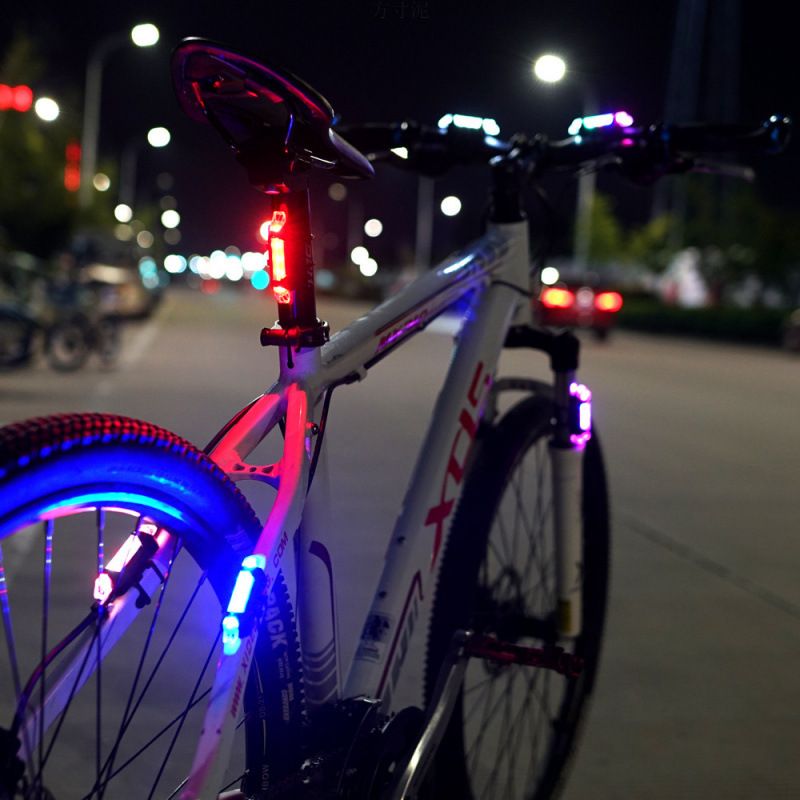 Bicicletta da corsa notturna, bici da strada, per bambini, ricaricabile, luce posteriore di avvertimento_voghion.com