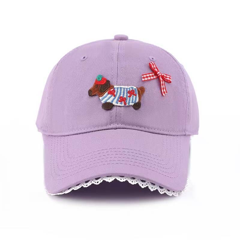 2025 New Baseball Cap Women's Spring Autumn Models Show A Small Face, Wide Brim, Peaked Cap, Large Head Circumference,_voghion.com