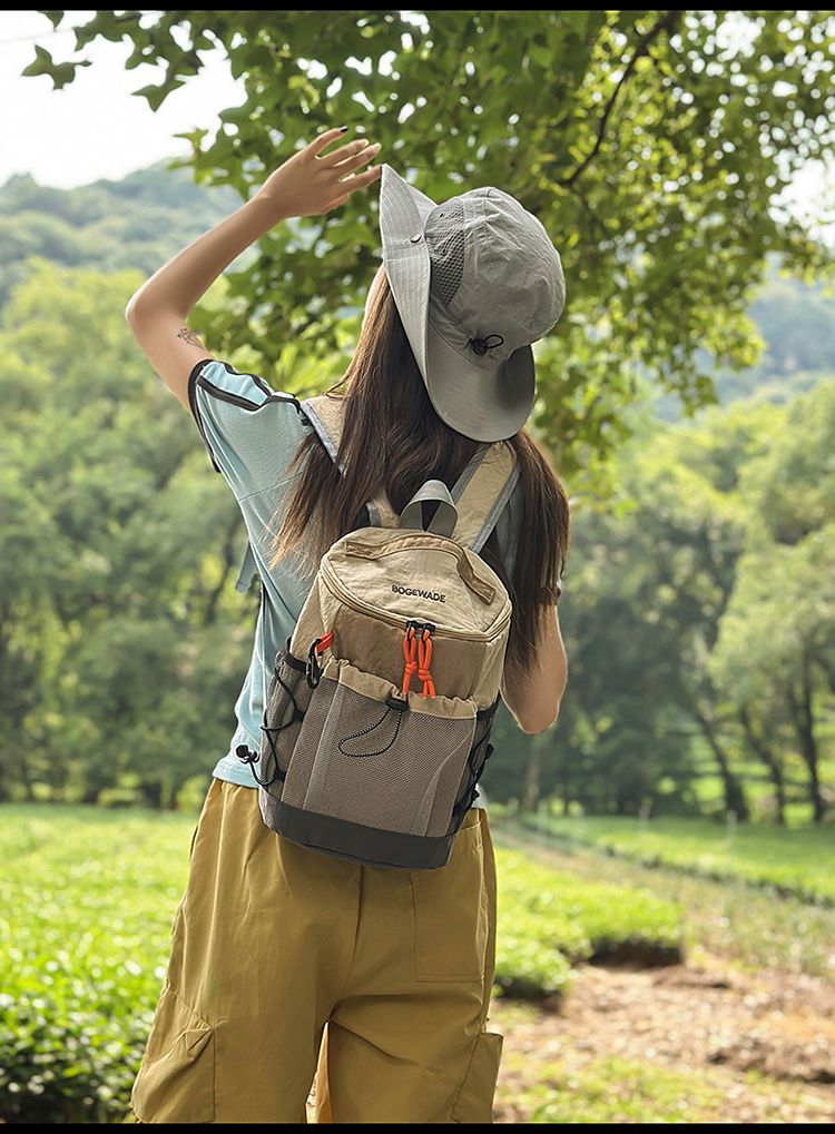 Leichter Outdoor-Wandersport-beiläufiger Doppelschulter-Unisex-Reiserucksack-Studenten-kleiner Schulranzen_voghion.com