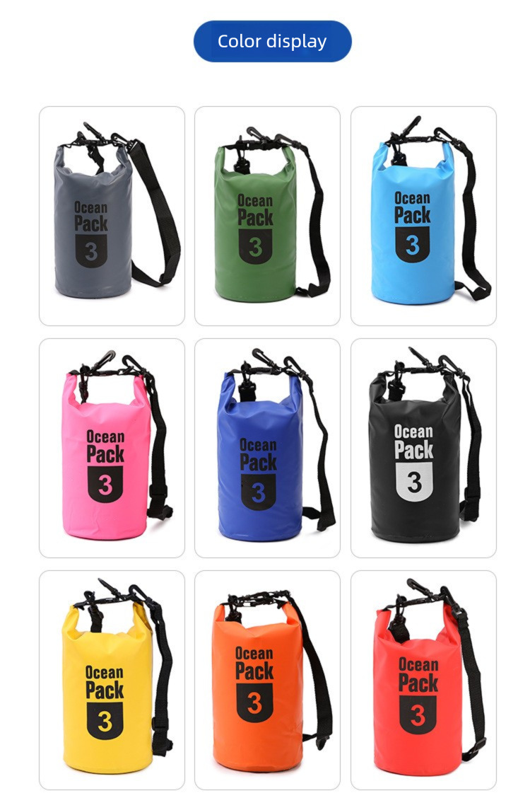 Mochila impermeable para rafting, ideal para viajes, natación, playa y playa._voghion.com