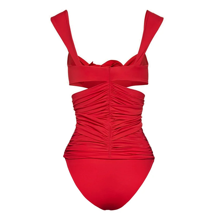 Maillot de bain taille haute mode femme_voghion.com