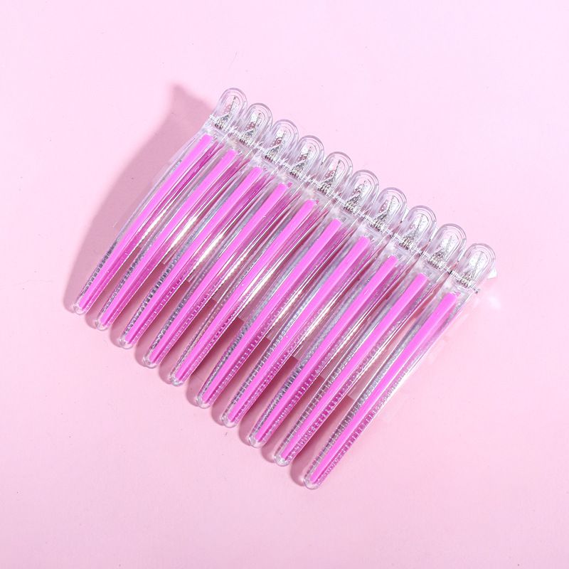 Hairdresser's No-mess Bangs, Duckbill Crocodile Side Positioning Clips, Clippers And Hair Clips For Makeup Artists_voghion.com