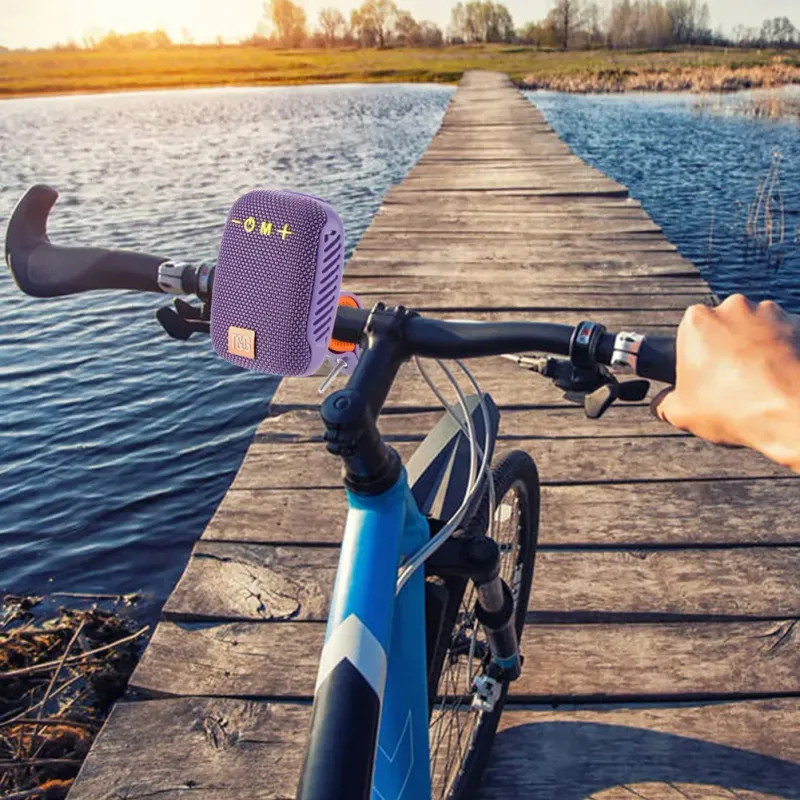 TG392 Outdoor Fiets Bluetooth Speaker TWS Draagbare Draadloze Soundbox Ingebouwde Microfoon Handsfree Bellen IPX5 Waterdicht_voghion.com
