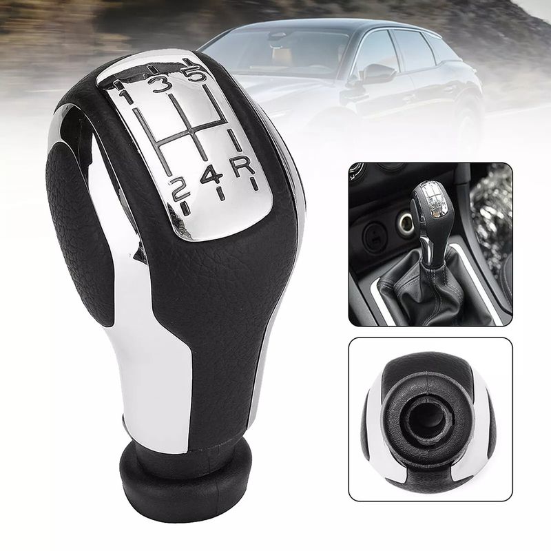 Mechaninė 5 greičių pavarų perjungimo svirtis Peugeot 207 208 106 206 508 307 308 3008 C5 pavarų perjungimo svirties galvutės rutulinė transmisija_voghion.com