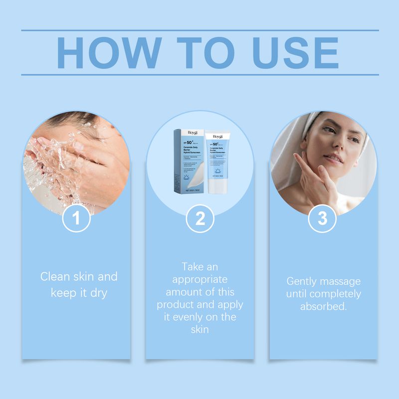 Hoygi Ceramide Protective Cream, Refreshing And Moisturizing In Summer, Protects Skin, Restores Uv Isolation And Prevents Sweat_voghion.com