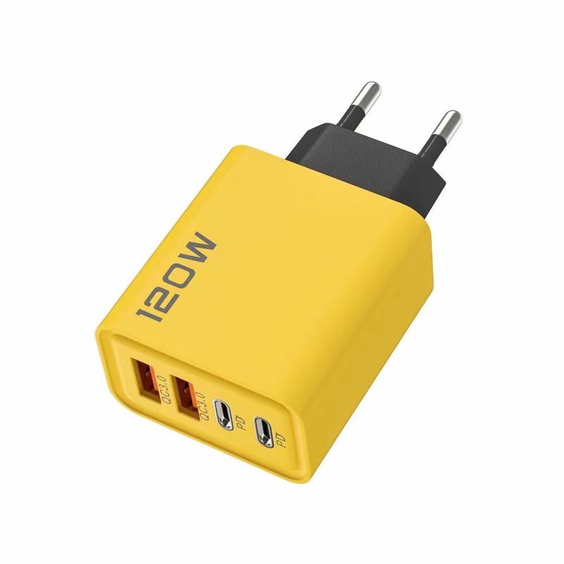 syct 20W PD + USB Charger Compatible With Iphone 15 Huawei Phones Dual Type-C Smart Fast Charging Adapter_voghion.com