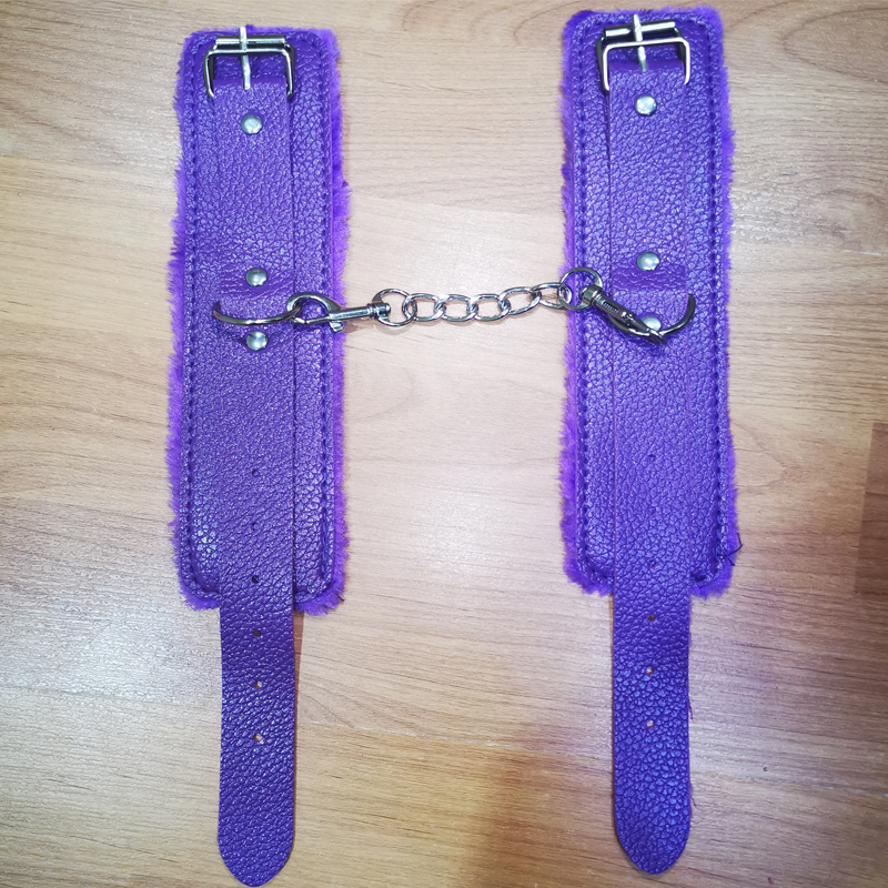 Kajdanki PU Skórzane kajdanki Bondage Narzędzia do odgrywania ról Zabawki erotyczne dla par Gra 4 kolory BDSM Sprzęt do bondage Gejowskie Kobiety Mężczyźni_voghion.com