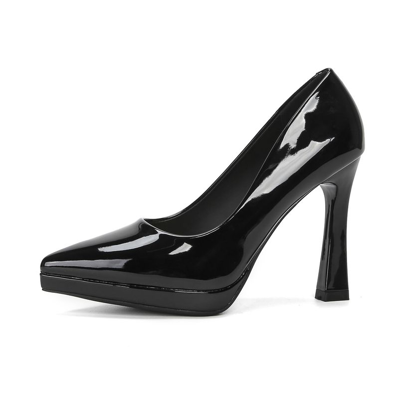 MTX 105-1 Spitz zulaufende Stiletto-Absätze für Damen, bequeme, einfarbige Ultra-High-Heels, sexy, wasserdichte Plateau-Absätze mit flachem Mund_voghion.com