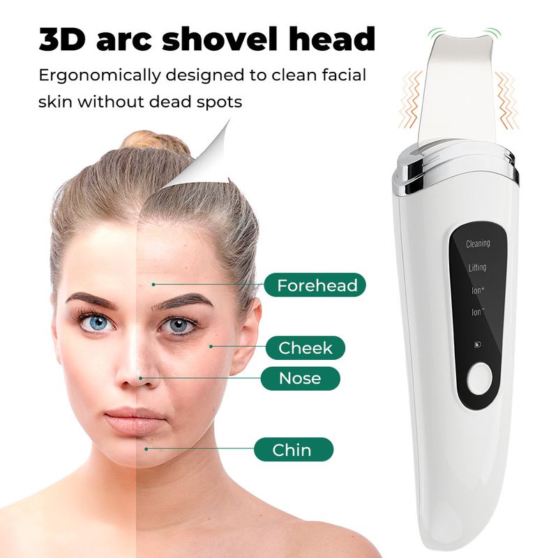 pro domácí čištění pórů obličeje Blackhead ultrazvukový peelingový stroj se čtyřmi režimy_voghion.com