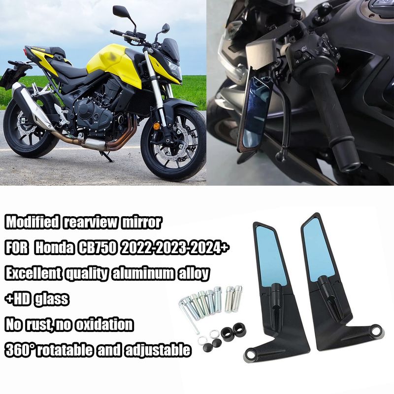 Espejo retrovisor lateral para motocicleta CB650R, accesorios para motocicleta CB650R_voghion.com