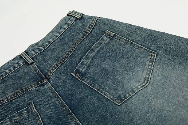 Fun Cartoon Towel Embroidered Scimitar Jeans For Men And Women 2025 New Loose Straight Lazy Style Wide-Leg Pants_voghion.com
