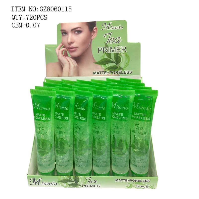 Mlundo Green Tea Peach Gel concealer Ενυδατικό τζελ αόρατων πόρων Προ-μακιγιάζ Priming_voghion.com