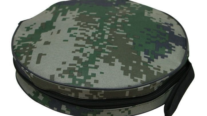 Secchio per autolavaggio portatile pieghevole da campeggio, grande capacità, in tessuto Oxford mimetico_voghion.com