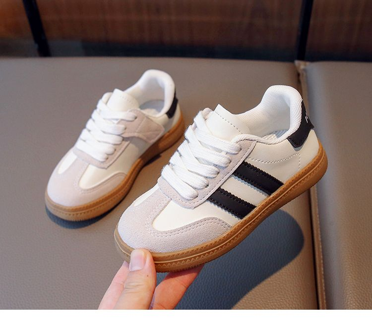 Children's Men's Women's Moral Training Boys And Girls' Internet Red Small White Shoes, Elementary_voghion.com