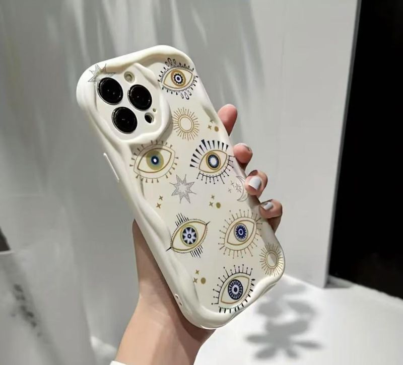 Øjenelementer er velegnede til iPhone 1 promax mobiltelefoncovers, europæiske og amerikanske iPhone 15 inch Wind 14 pro, Japan og Korea 13/12_voghion.com
