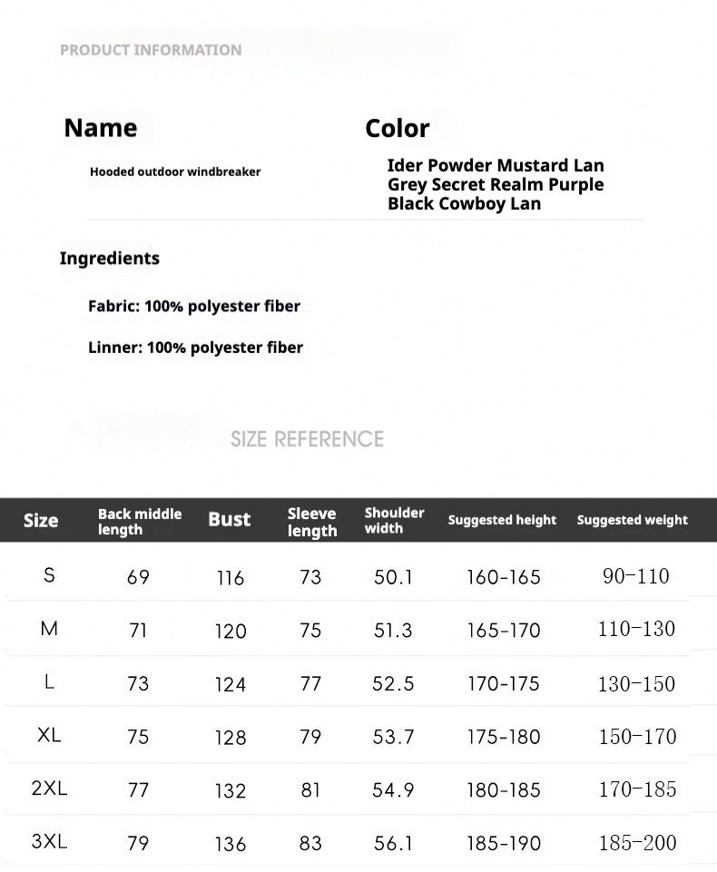 Stormtrooper kompresijsko lepilo, moška in ženska zunanja jakna s kapuco, odporna proti vetru in vodi, profesionalna_voghion.com