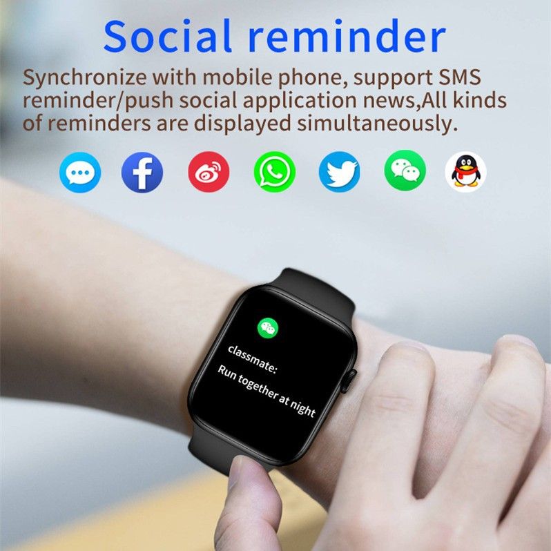 Nuovo arrivo I8 Pro Max Smartwatch Sport Fitness Series Huaqiangbei Cross-Frontier Smart Watch_voghion.com