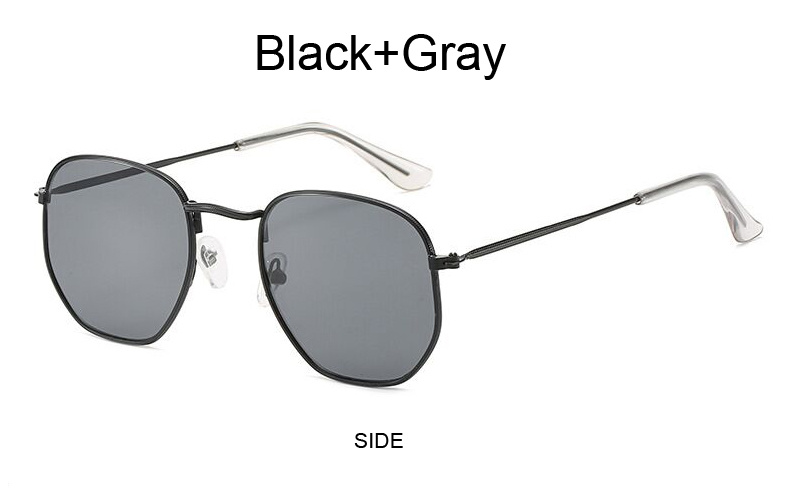 Metall Quadrat Sonnenbrille Frau Vintage Sonnenbrille Weibliche Mode Marke Spiegel Brillen Farbige Linsen Designer Gafas_voghion.com