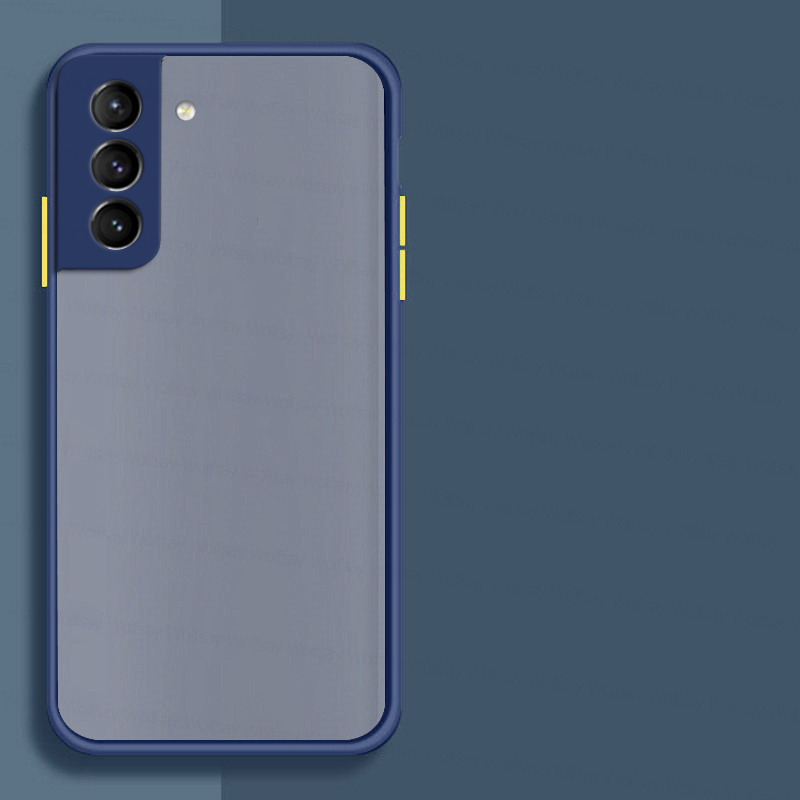 Matte PC-Abdeckung für Samsung Galaxy S22 5G Hülle Samsung S10 S20 S21 S22 Abdeckung stoßfestes Harttelefon_voghion.com