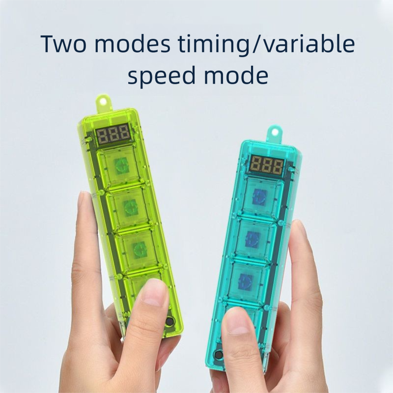 Feel Breakthrough Glowing Whack-A-Mole Male Racing Game Console Keyboard Button Stress Relief Toy_voghion.com
