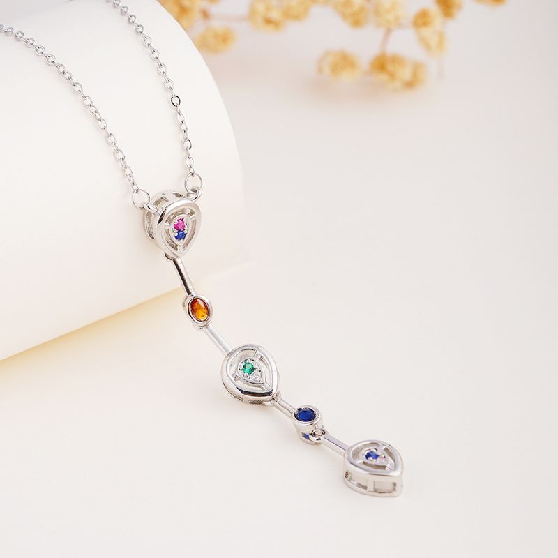 Collana per donna alla moda con ciondolo a farfalla con nappa in zircone, di lusso, di alta gamma, elegante, squisita e versatile._voghion.com