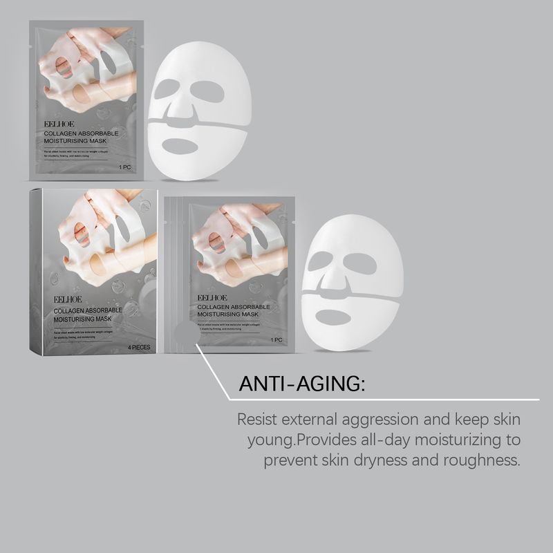 Collagen Moisturizing Mask Series, Facial Skin Hydrating Skin Care Moisturizing Nourishing Patch Mask_voghion.com