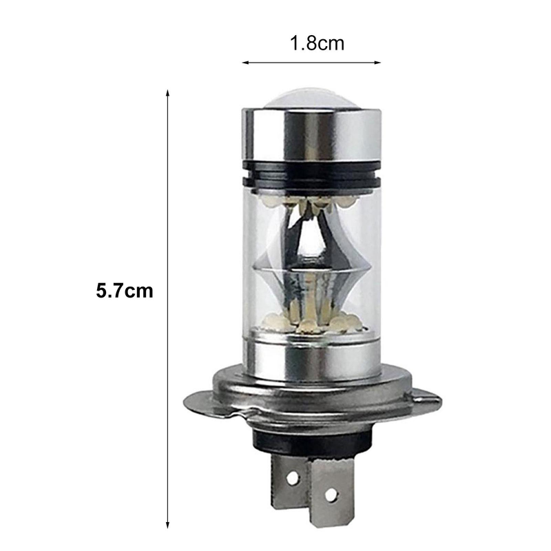 Fuzhongfu Billys Lys Sterk gjennomtrengningsevne Aluminiumslegering 12V Halogenpære Kjørehodelykt Kjøretøytilbehør_voghion.com